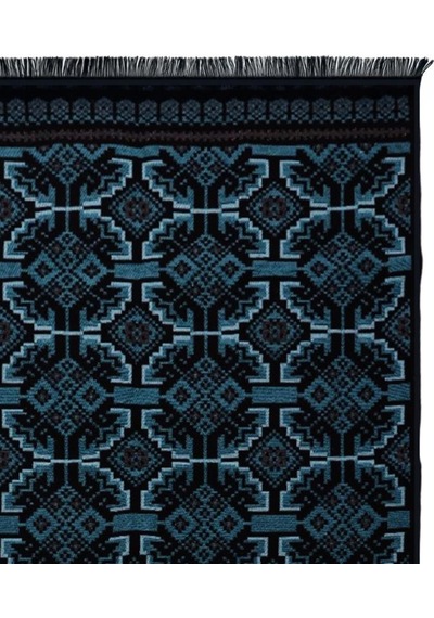 Bigghome Çift Taraflı Kilim, Makinede Yıkanabilir, Modern Desenli, 120 180 Cm, Sa25at
