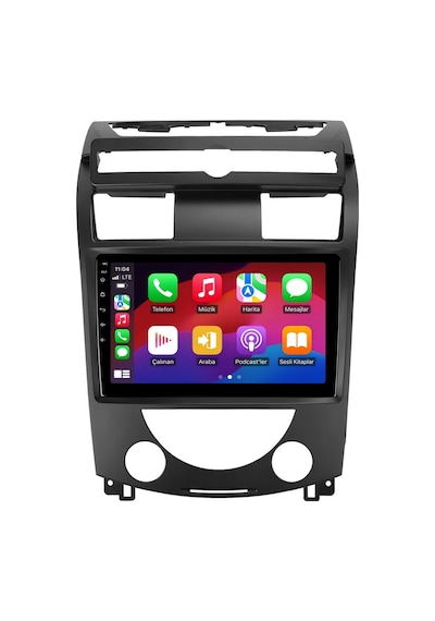 Ssangyong Rexton Android Multimedya 10 İnç 2008-2011 Carplay Android Auto Navigasyon 8gb Ram 128gb 9"