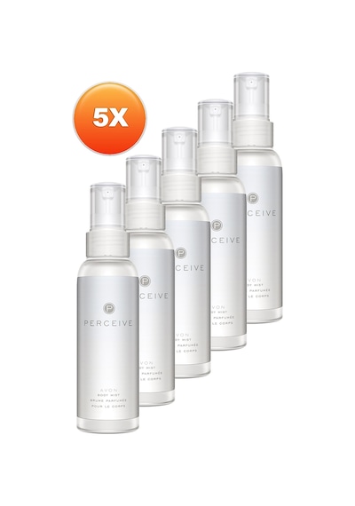 Avon Perceive Kadın Vücut Spreyi 100 ML x 5
