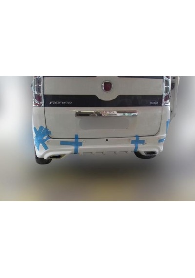 Fiat Fiorino X Difüzörlü Astarlı Arka Karlık