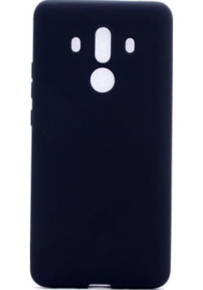 Huawei Mate 10 Pro Kılıf Esnek Yapılı İnce Slim Silikon Kapak Ryc/premier Siyah