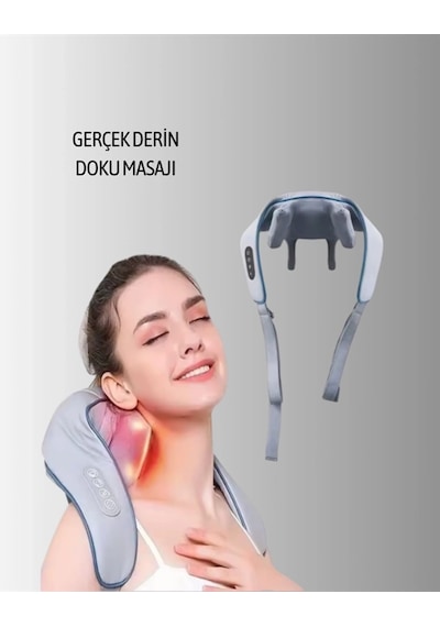 1800mah Pil Kapasiteli Boyun Masaj Aleti