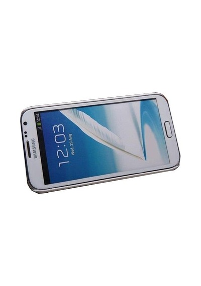 Nillkin N7100 Galaxy Note 2 İle Uyumlu Sert Kauçuk Kılıf Beyaz