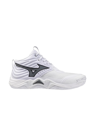 Mizuno Wave Momentum Elite Mıd Unisex Voleybol Ayakkabısı Beyaz / Gri Çok Renkli