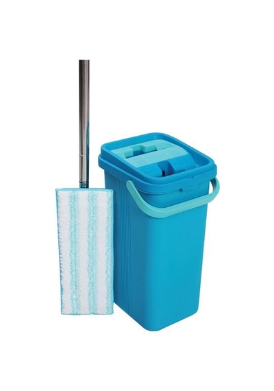 Palet Mop Temizlik Kovası 12 Lt Özel Mikrofiber Başlıklı Hızlı Ve Hijyenik Temizlik Seti