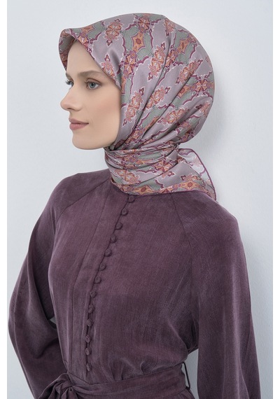 Armine Saf İpek Sura Eşarp-2026 İlkbahar-yaz- 952200d Gül Kurusu