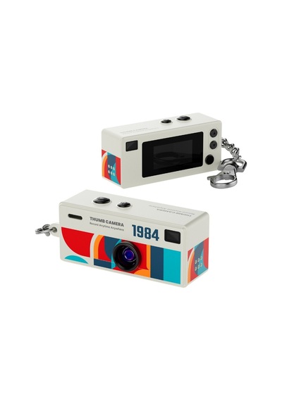 G6 Thumb Camera Mini Kamera 1080p Hd Video Kayıtlı Retro Tasarım Taşınabilir Mini Dijital Kamera Beyaz - 913408292