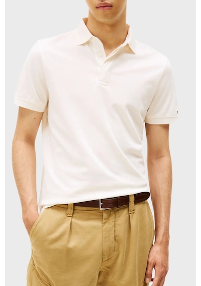 Tommy Hilfiger Erkek Polo Yaka T Shirt Mw0mw41513 Z00 Açık Bej Açık Bej