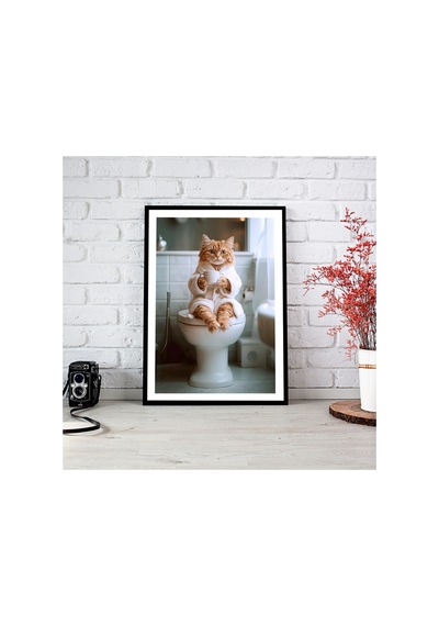 Tek Parça Çerçeve Görünümlü Ahşap Mdf Poster Tablo Famd Tek0330 Mdf Krem Çerçevesiz