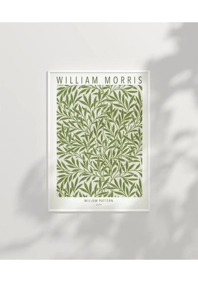 Çerçevesiz Poster William Morris Willow Pattern