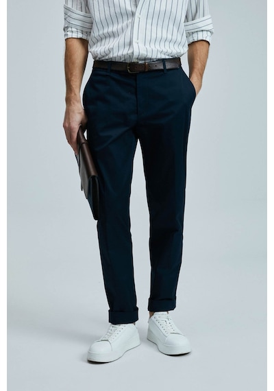 Lufian Plus Smart Chino Lacivert Erkek Pantolon 111190339 Lacivert