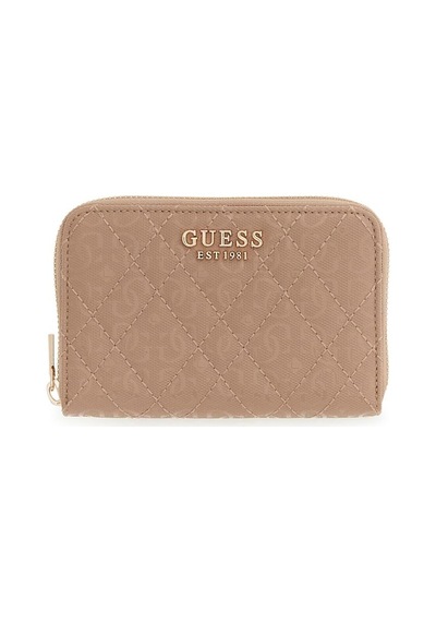 Guess Isemay Patent Look Kadın Cüzdan Swgg9628140 Bej
