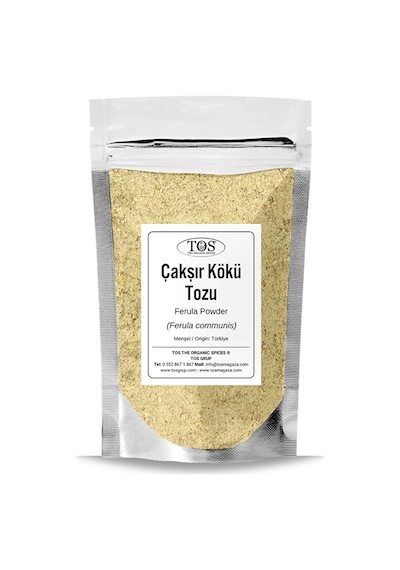 Tos The Organic Spices Çakşır Kökü Tozu 250 G Ferula Communis