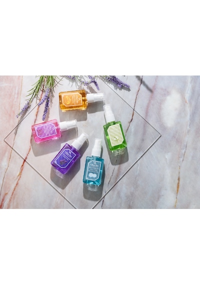 Volkan Ates Natural & Beauty 5'li Parfümlü Kolonya Seti 50 Ml