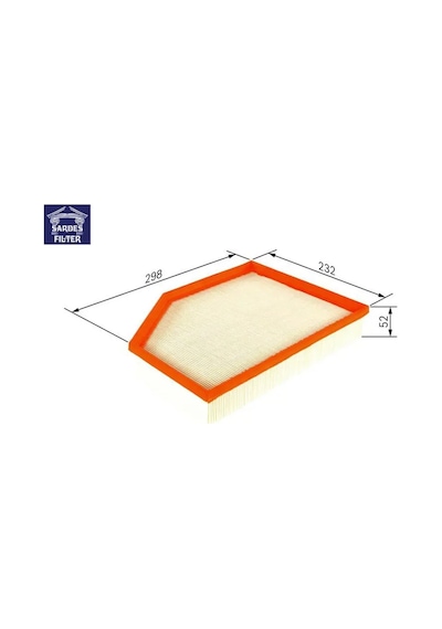 Hava Filtresi V40 D2 D3 D4 T2 T3 T4 T5 2013 Sardes 31368022