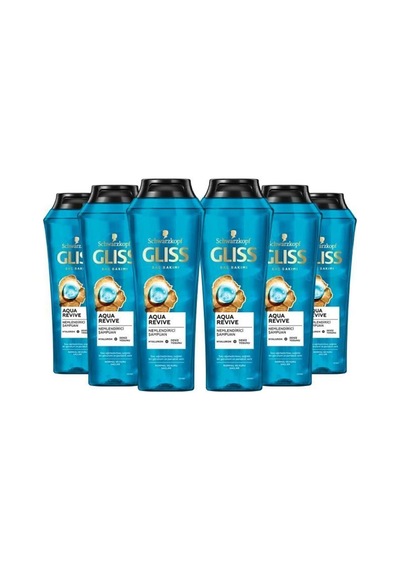 Aqua Revive Hyaluron Ve Deniz Yosunu Içeren Nemlendirici Şampuan 400 Ml X 6 Adet