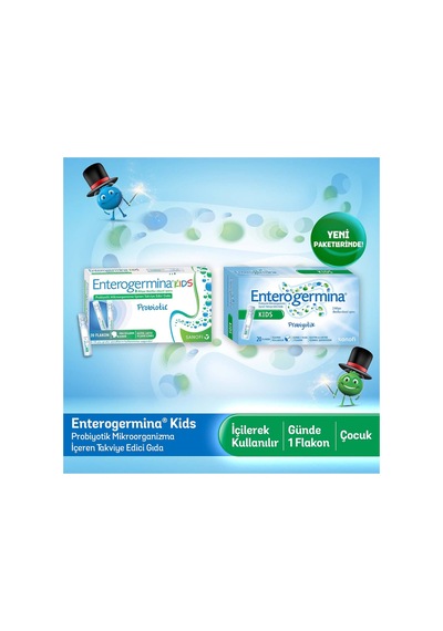Enterogermina Kids 5 Ml 20 Flakon 3 Adet