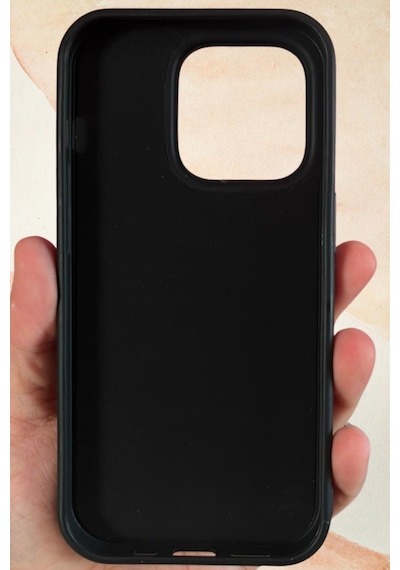 İphone 14 Pro Yıldız Tozu Premium Siyah Silikon Kılıf Lacivert