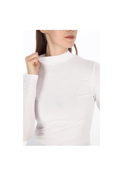 Penyebizden Kadın Modal Dik Yaka Slim Fit Tişört 2'li Paket-siyah-beyaz Penyebizden Kadın Modal Dik Yaka Slim Fit Tişört 2'li Paket-siyah-beyaz