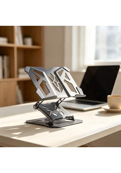 Go Des Gd-hd286 Katlanabilir Ayarlanabilir Laptop Ve Notebook Standı Gri