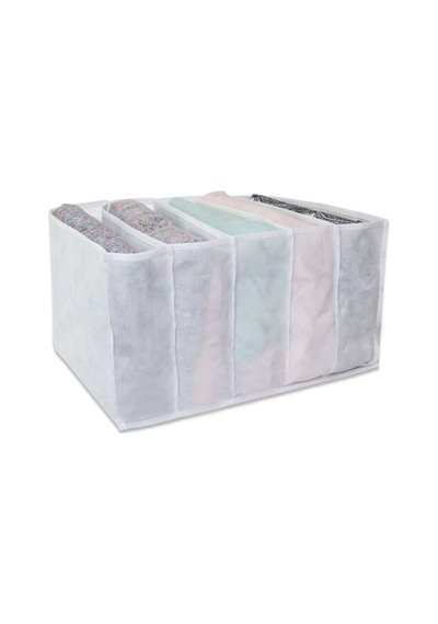 5 Gözlü Dolap Çekmece Içi Akordiyon Katlanır Çamaşır Düzenleyici Organizer Xx-large Kumaş Tr Diğer