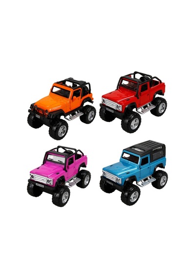 Sunman Oyuncak Sesli Ve Işıklı Metal Araba Safarı Jeep 13 Cm Fy80708