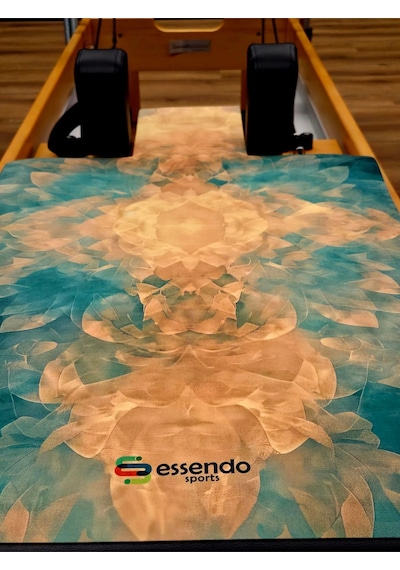 Reformer Pilates Mat ' Kaymaz' -'sage Green' Renkli