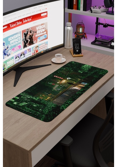 Matrix 2 V2 70x30 Xl Gaming Kauçuk Kaymaz Taban Mouse Pad Fare Altlığı