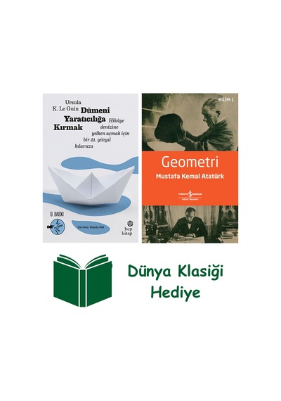 Dümeni Yaratıcılığa Kırmak + Geometri + Dünya Klasiği Hediye