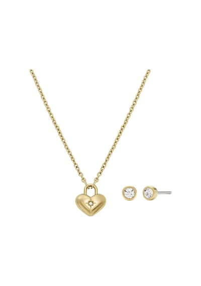 Fossıl Jf04881set Gold Kolye