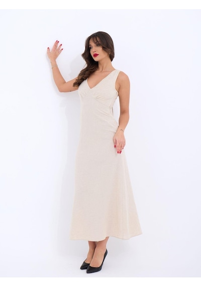 Etiler Collection 7124 Elbise-bej