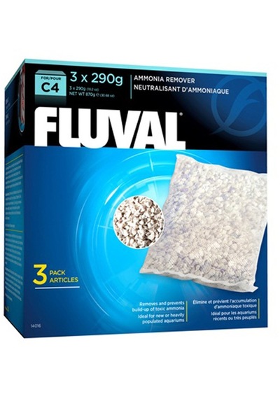 Fluval - 503 - C4 Amonyak Giderici - Spt-gld - 3x290 Gr