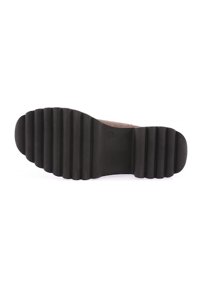 Dgn 345-t Kadin Kalin Taban Strech Detayli Bot 345-T-1567-R2759 Sütlü Kahve