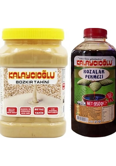 Kalaycıoğlu Bozkır Beyaz Tahin 935 G + Kozalak Pekmezi 950 G