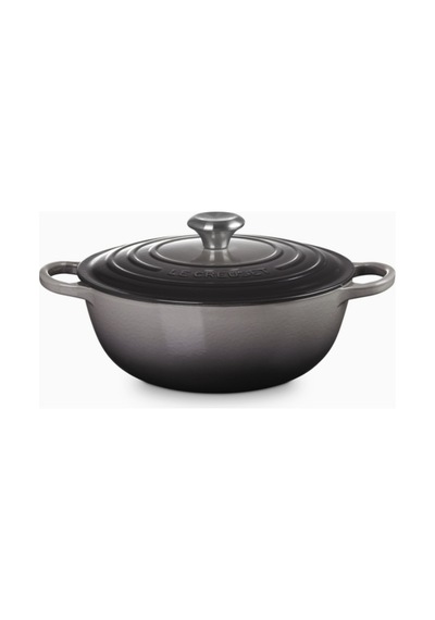 Le Creuset La Marmite Fransız Lüksü Döküm Tencere Gri
