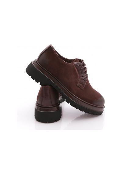 Dgn 9945 Erkek Comfort Ayakkabi Kahve Nubuk Kahve