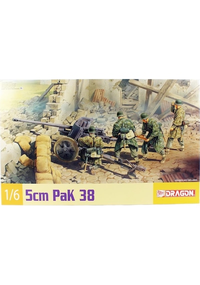 Dragon 75016 1/6 Ölçek, 5cm Pak 38 Topu Plastik Model Kiti-51533