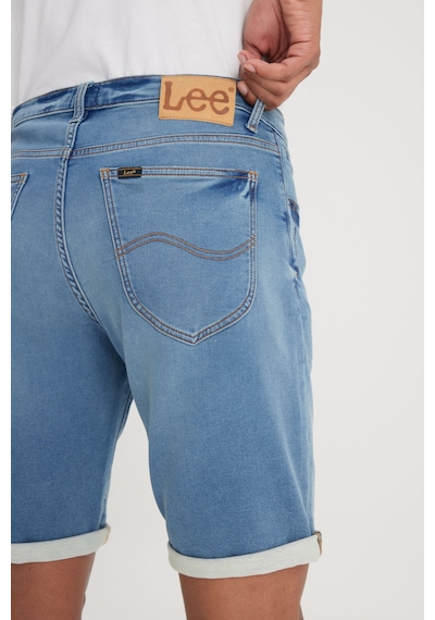 Lee Slim Fit Dar Kesim Yüksek Bel Erkek Jean Şort L241079xt Mavi