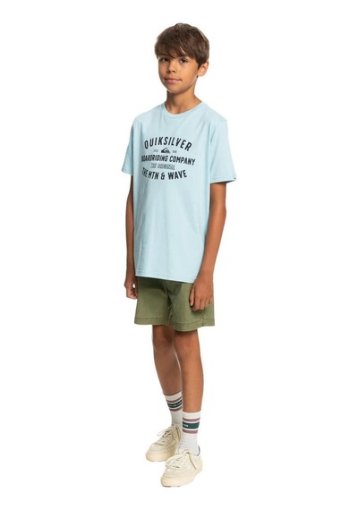Quiksilver Eqbzt04585 Qs Surf Lockup Ss Yth Erkek Çocuk Tişört 001
