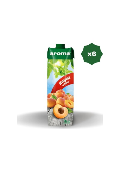 Kayısılı Vişne 1 Lt - 6 Adet