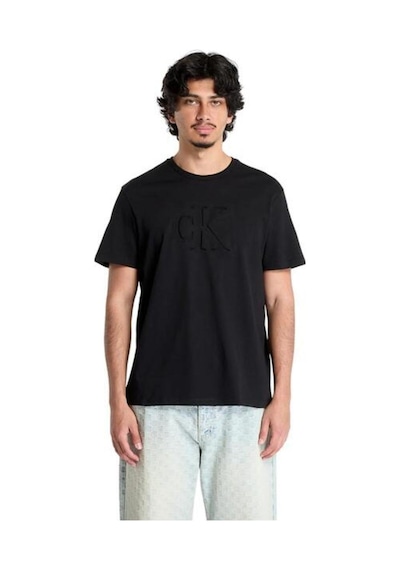 Calvin Klein Erkek Bisiklet Yaka Kısa Kol Slim Fit Ck Yaz Desen Siyah T-shirt Lv04rc824g-ub1-8518 Siyah Calvin Klein Erkek Bisiklet Yaka Kısa Kol Slim Fit Ck Yaz Desen Siyah T-shirt Lv04rc824g-ub1-8518 Siyah