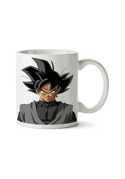 Black Goku 2.png İki Tarafı Baskılı Kupa Bardak Çok Renkli