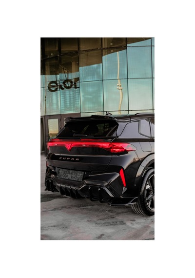 Cupra Terramar 2024+ Stop Üstü Spoiler Piano Black Abs