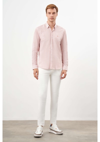 Morven Erkek Turuncu Pamuk Çizgili-panolu İtalyan Yaka Slim Fit Gömlek 25ms004020451 Turuncu Turuncu Morven Erkek Turuncu Pamuk Çizgili-panolu İtalyan Yaka Slim Fit Gömlek 25ms004020451 Turuncu Turuncu