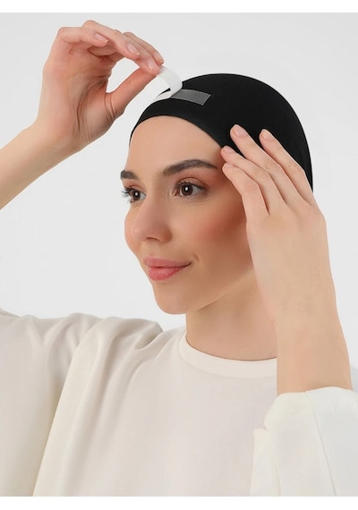 Eşarp Kaydırmaz Çift Taraflı Sticker Bant - 20 Li Paket İğnesiz Eşarp Sabitleme Bandı
