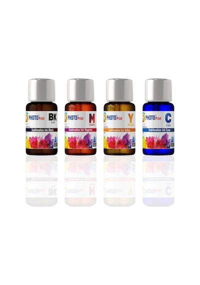 Photo Print Epson L3151 Uyumlu 4 Renk 100 Ml Sublimasyon Transfer Baskı Mürekkep Seti, Klt-7314