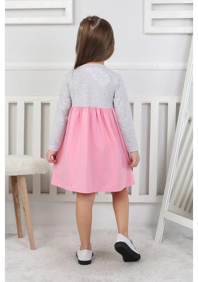 Kız Çocuk Elbise Cute Girl Pembe