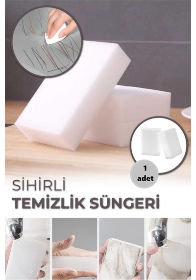 1 Adet Sihirli Sünger Magic Sponge