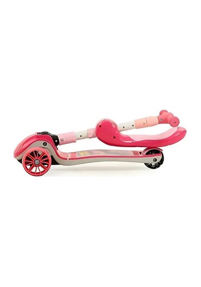 Power Slider Oturaklı Scooter Mavi