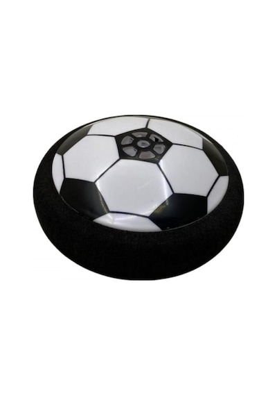 Havalı Futbol Topu Orta Boy 11 Cm Led Işıklı Ev İçin Güvenli Kayar Disk Futbol Oyunu